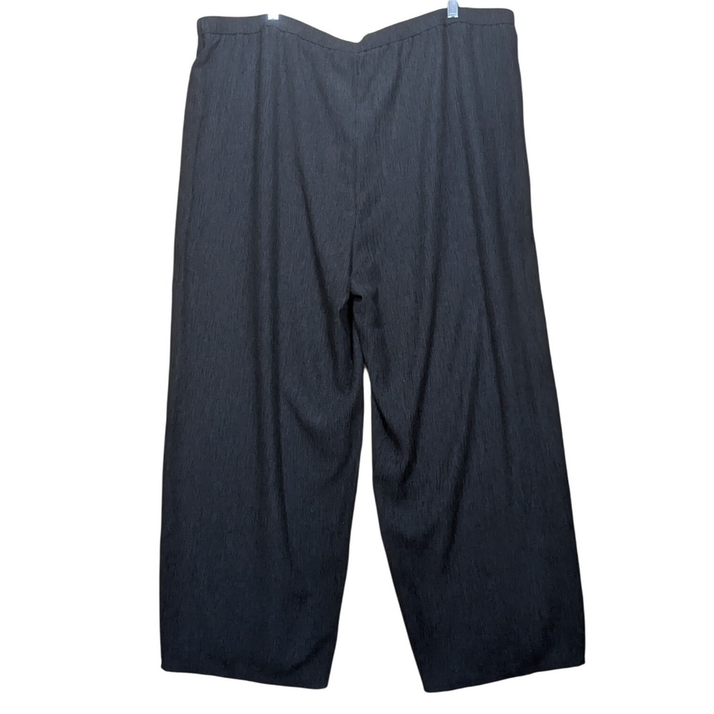 Eileen Fisher Black Wide Leg Pants - Picture 4 of 8